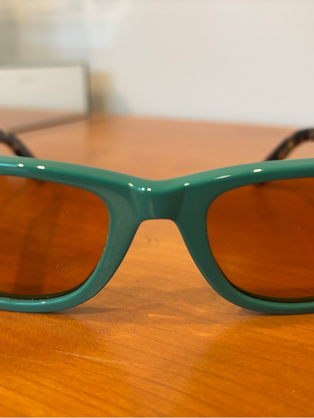 Ray-Ban Turquoise Wayfarer Sunglasses - Picture 2 of 5